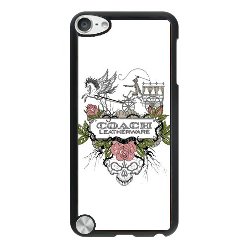 Coach Carriage Logo White iPod Touch 5TH CAL Coach Carriage Logo White iPod Touch 5TH CAL
